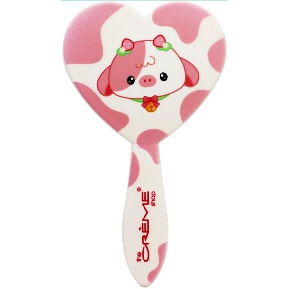 The Crème Shop Strawberry Cow Detangling Brush, Dry & Wet Hair Brush Detangler - Picture 1 of 5